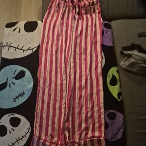 Barbie Pink Striped Pajama Pants